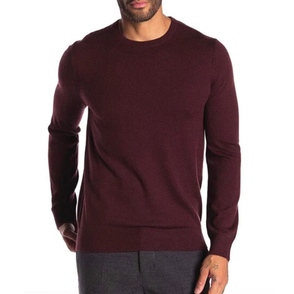 NWT Theory Chianti Riland Harman Wool Blend Sweater Size S